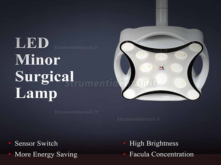 Micare JD1700 LED Lampada scialitica odontoiatrico lampada shadowless da pavimento